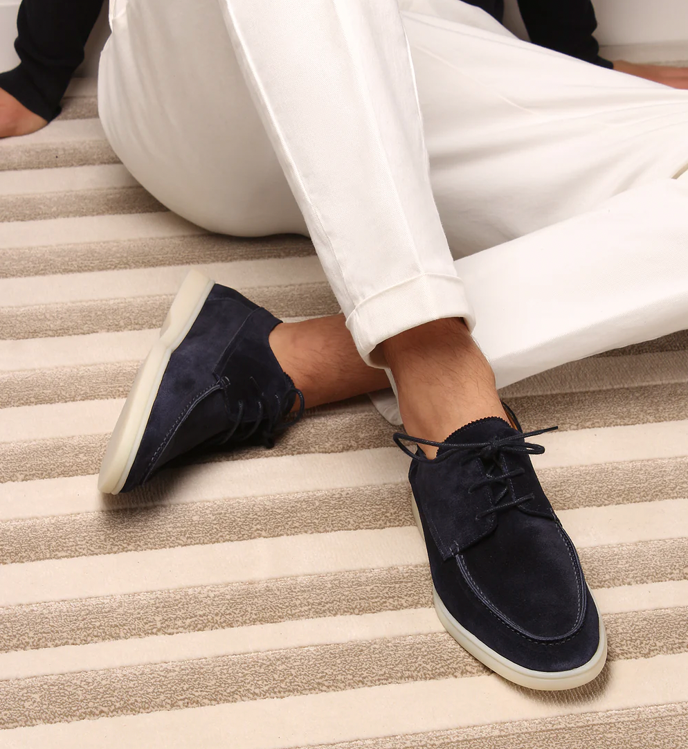 Reo | Men’s Elegant Lace-Up Loafers