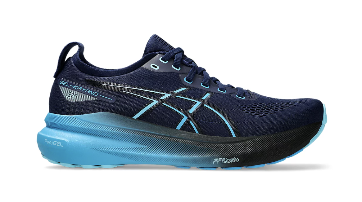 ASICS Gel-Kayano 31 Running Shoes – Stability Cushion Road Running Trainers