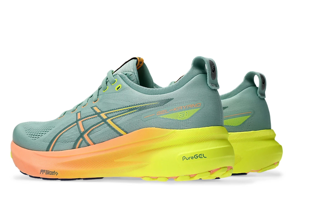 Gel-Kayano 31 Cushioned Breathable Running Shoes – Lightweight Stability Road Trainers