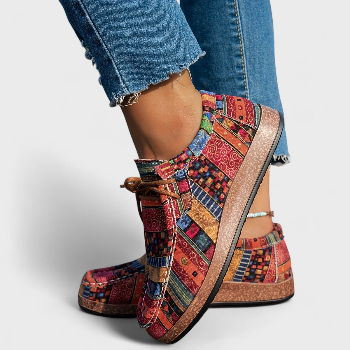 Welby | Men’s Orthopedic Patterned Sneakers