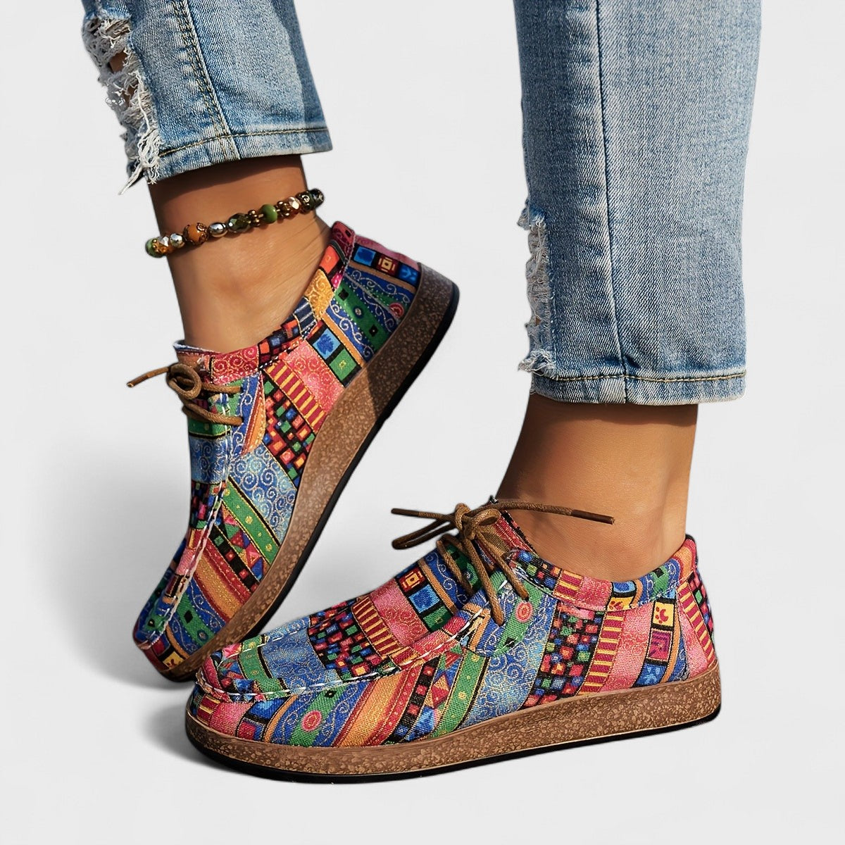 Welby | Men’s Orthopedic Patterned Sneakers