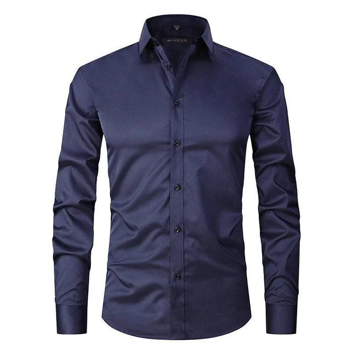 Jeldon | Men’s Slim Fit Stretch Business Shirt