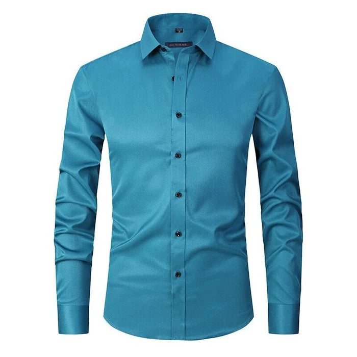 Jeldon | Men’s Slim Fit Stretch Business Shirt