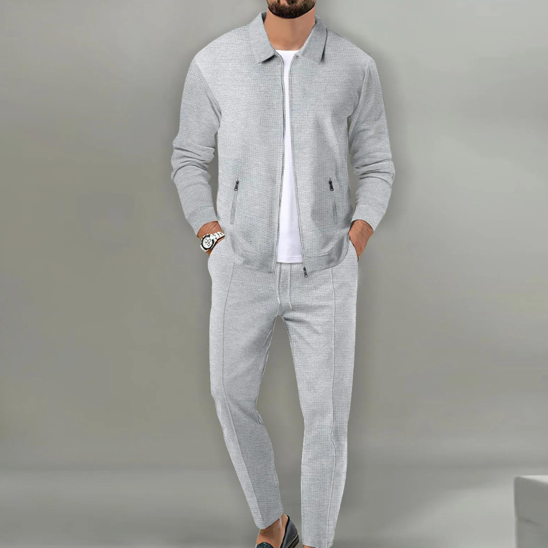 Morolo | Men’s Minimal Two-Piece Set (Jacket & Trousers)