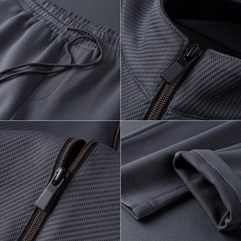 Averone | Men’s Zip-Up Tracksuit Set