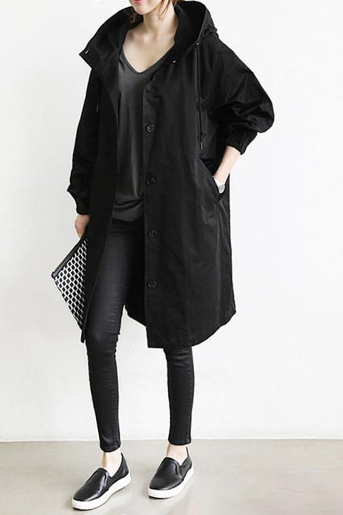 Erno | Men’s Hooded Trench Coat