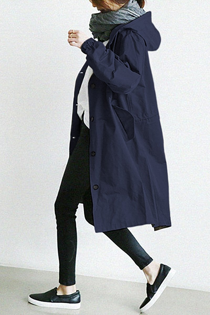 Erno | Men’s Hooded Trench Coat
