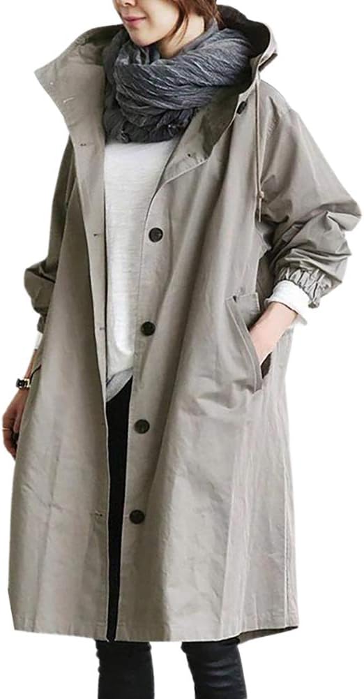 Marva | Women’s Hooded Button-Front Utility Jacket