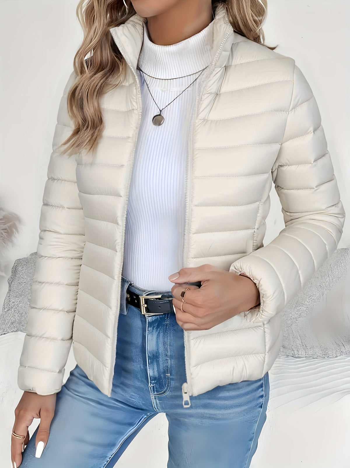 Estra | Women’s Slim Fit Quilted Jacket