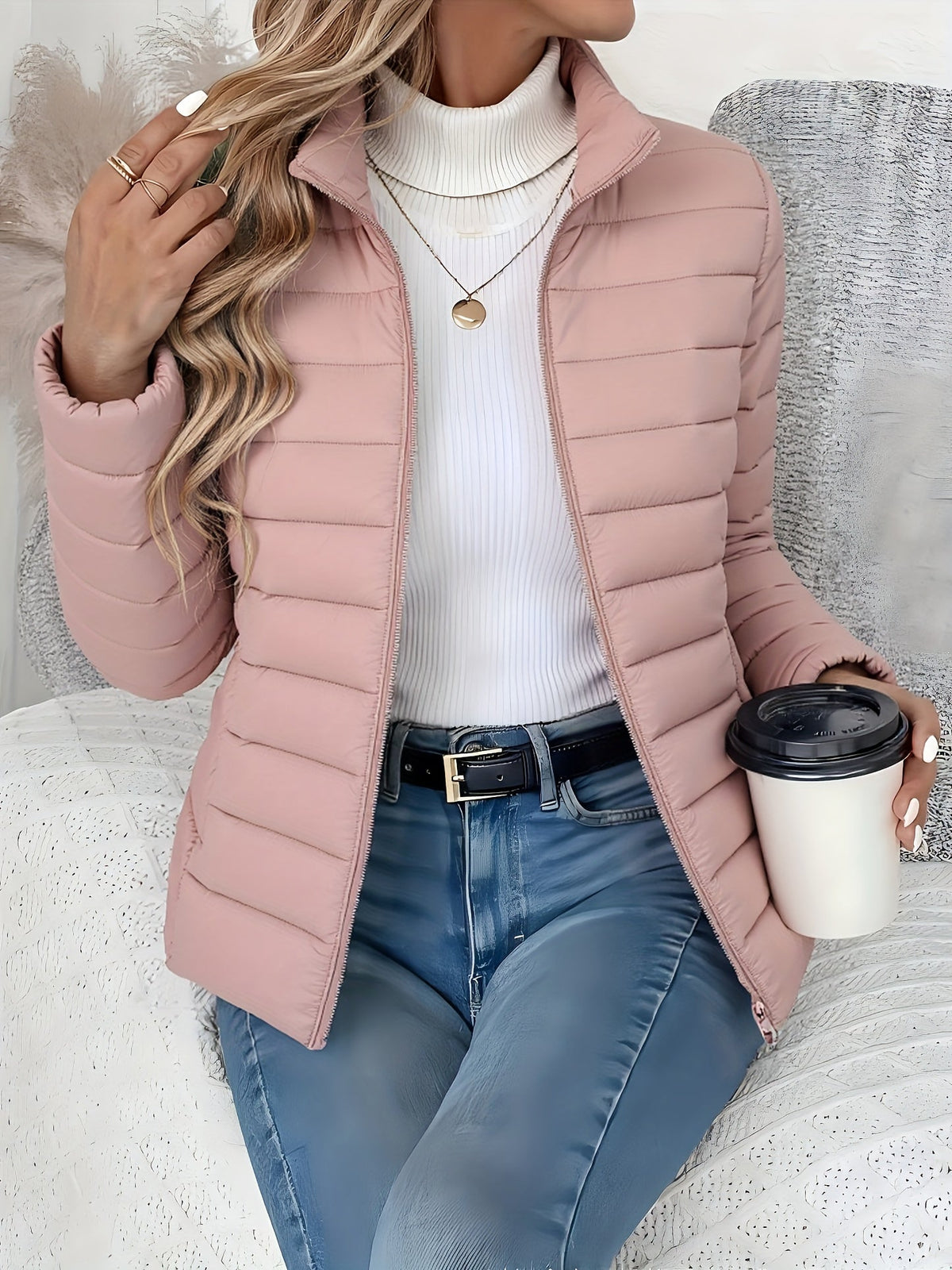 Estra | Women’s Slim Fit Quilted Jacket