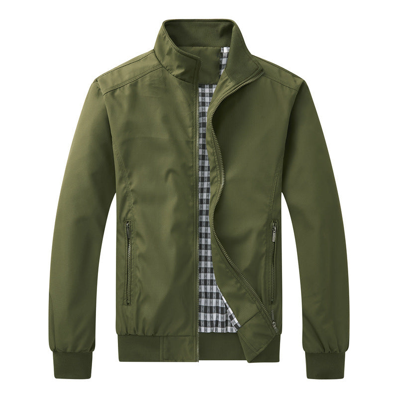 Nerpo | Men’s Clean Zip Transitional Jacket