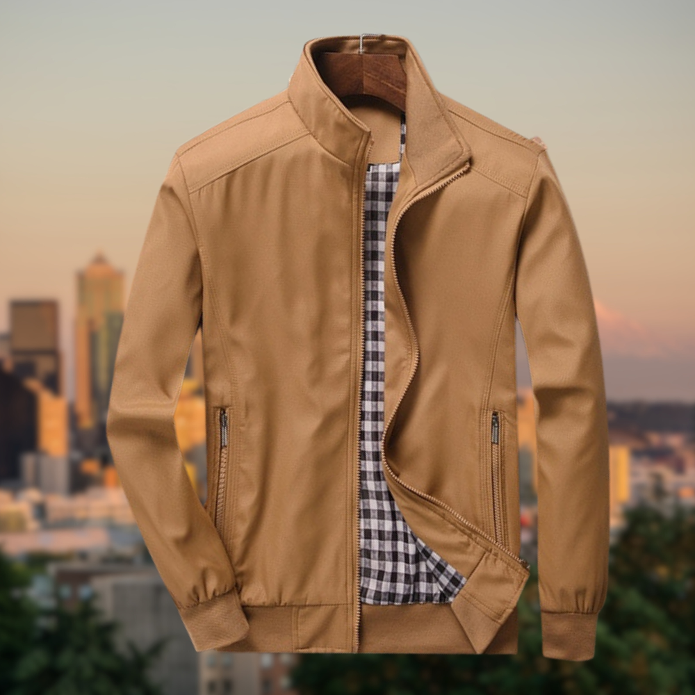 Nerpo | Men’s Clean Zip Transitional Jacket