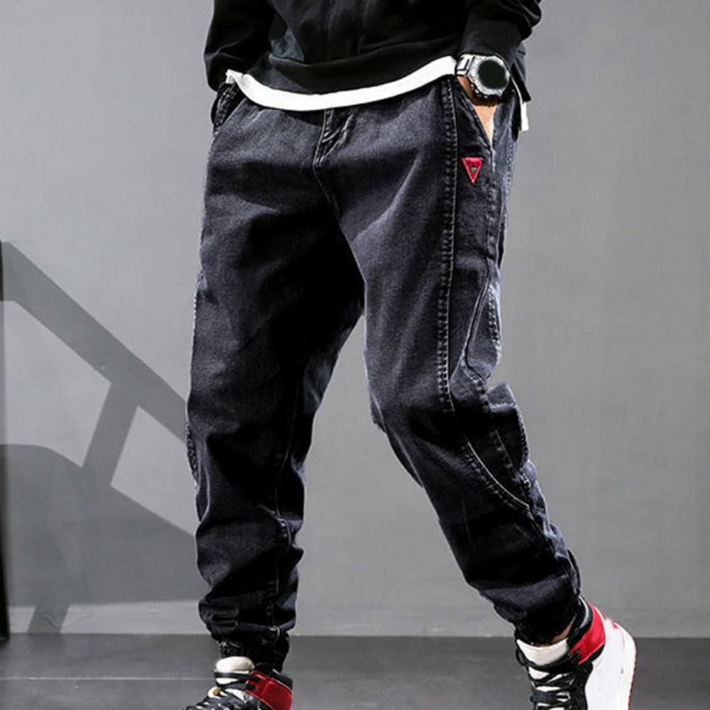 Varien | Men’s Denim Baggy Jogger Jeans