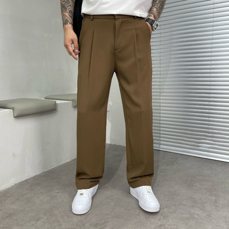 Lero | Men’s Wide-Leg Tailored Trousers