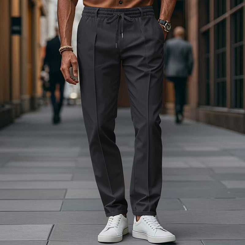 Yom | Men’s Tapered Fit Smart Casual Trousers