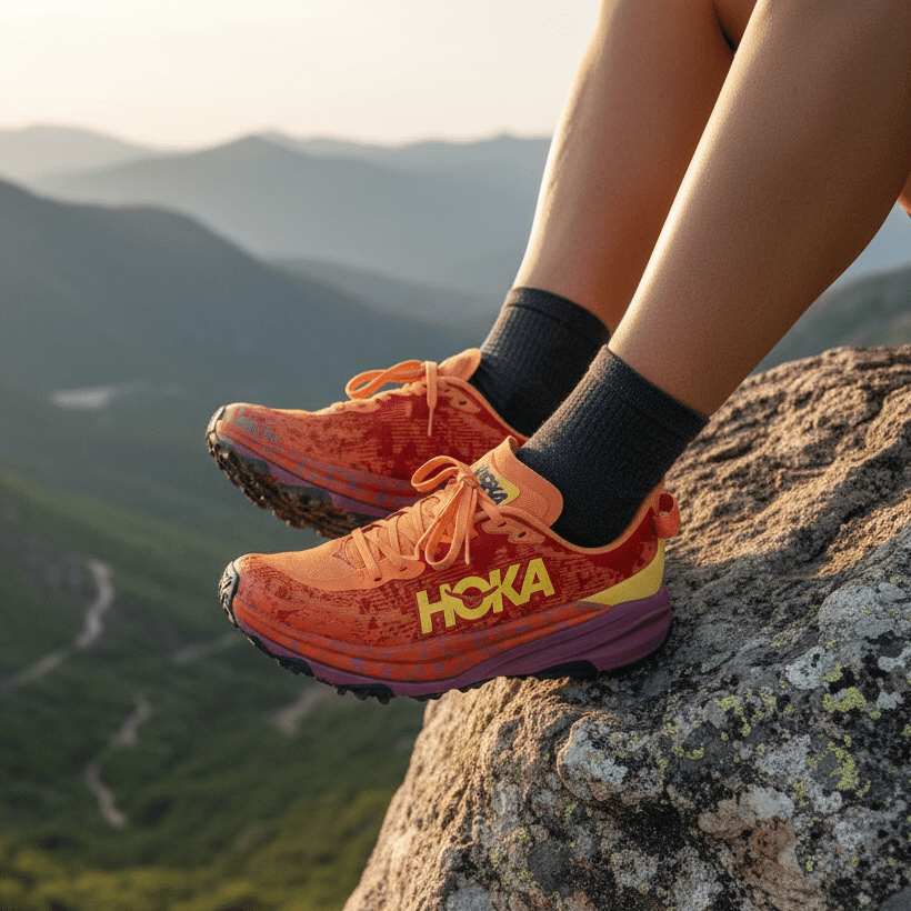 HOKA Speedgoat 6 Trail Running Shoes Lightweight Grip Outdoor Trainers
